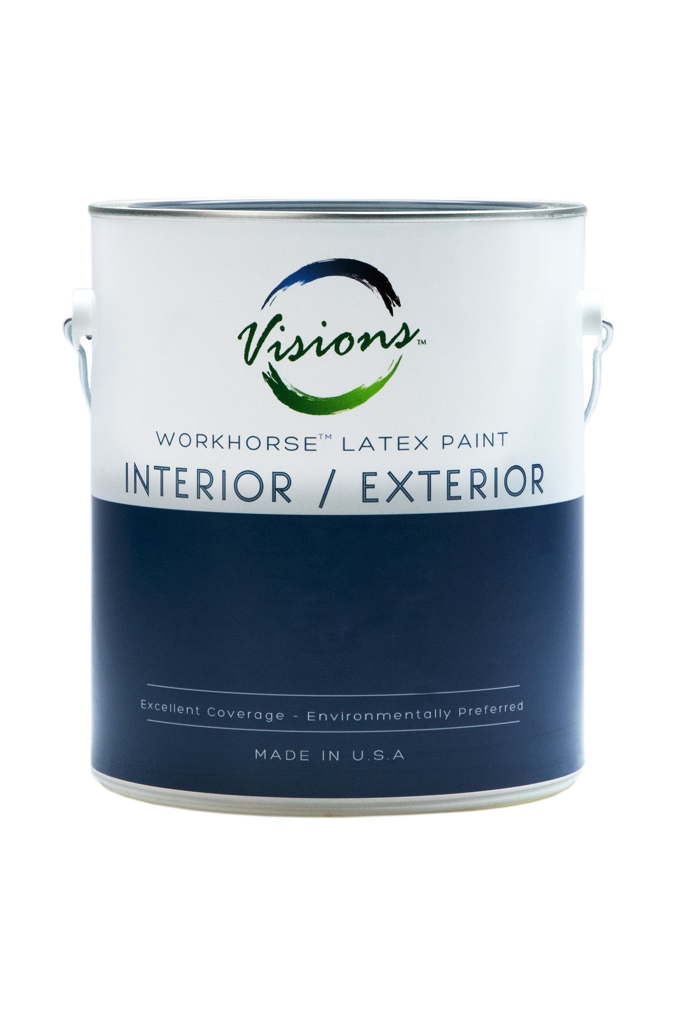 Visions Workhorse Interior / Exterior Latex Paint - Mojave Sage - Semi-Gloss - 1 Gal